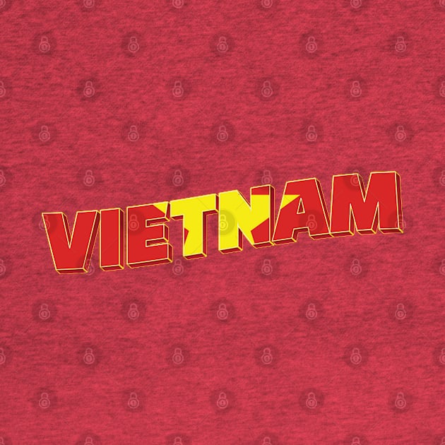 Vietnam vintage style retro souvenir by DesignerPropo